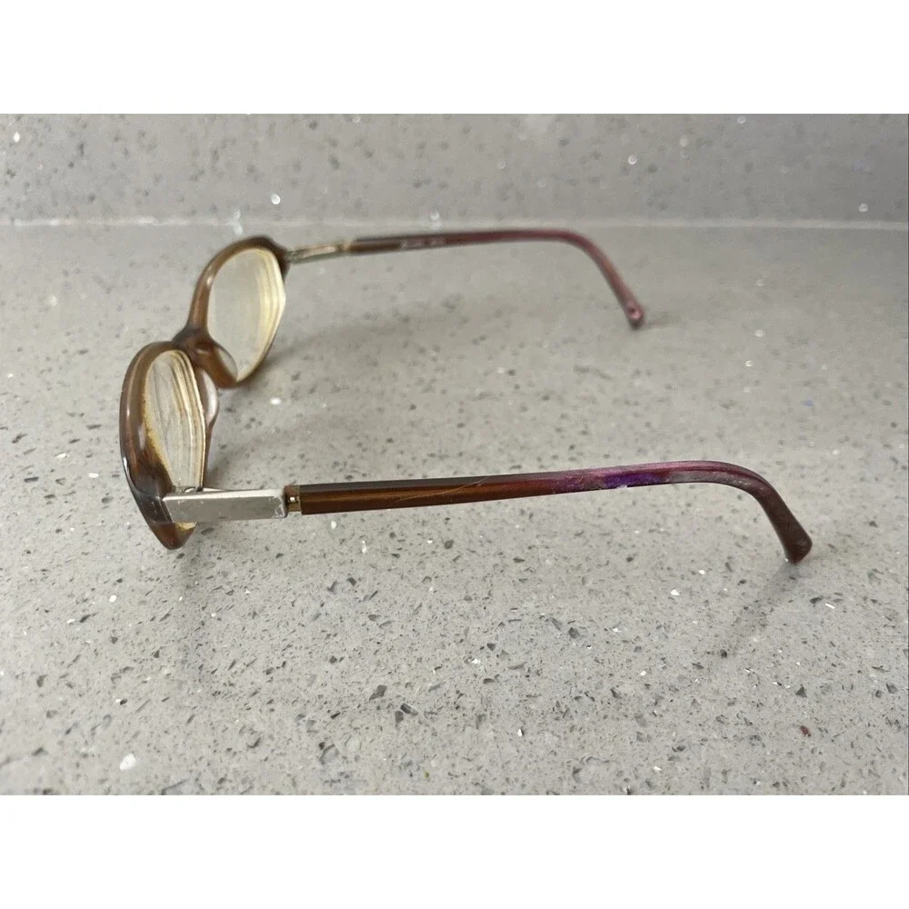 Grimaldi Nelda 2073 BW4 53-16-135 Brown Mocha Mix Eyeglasses Frames ONLY